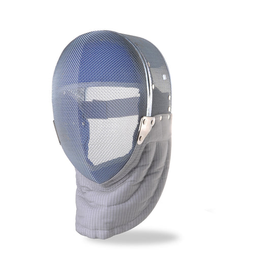 A Childs sabre mask for fencing training and competition